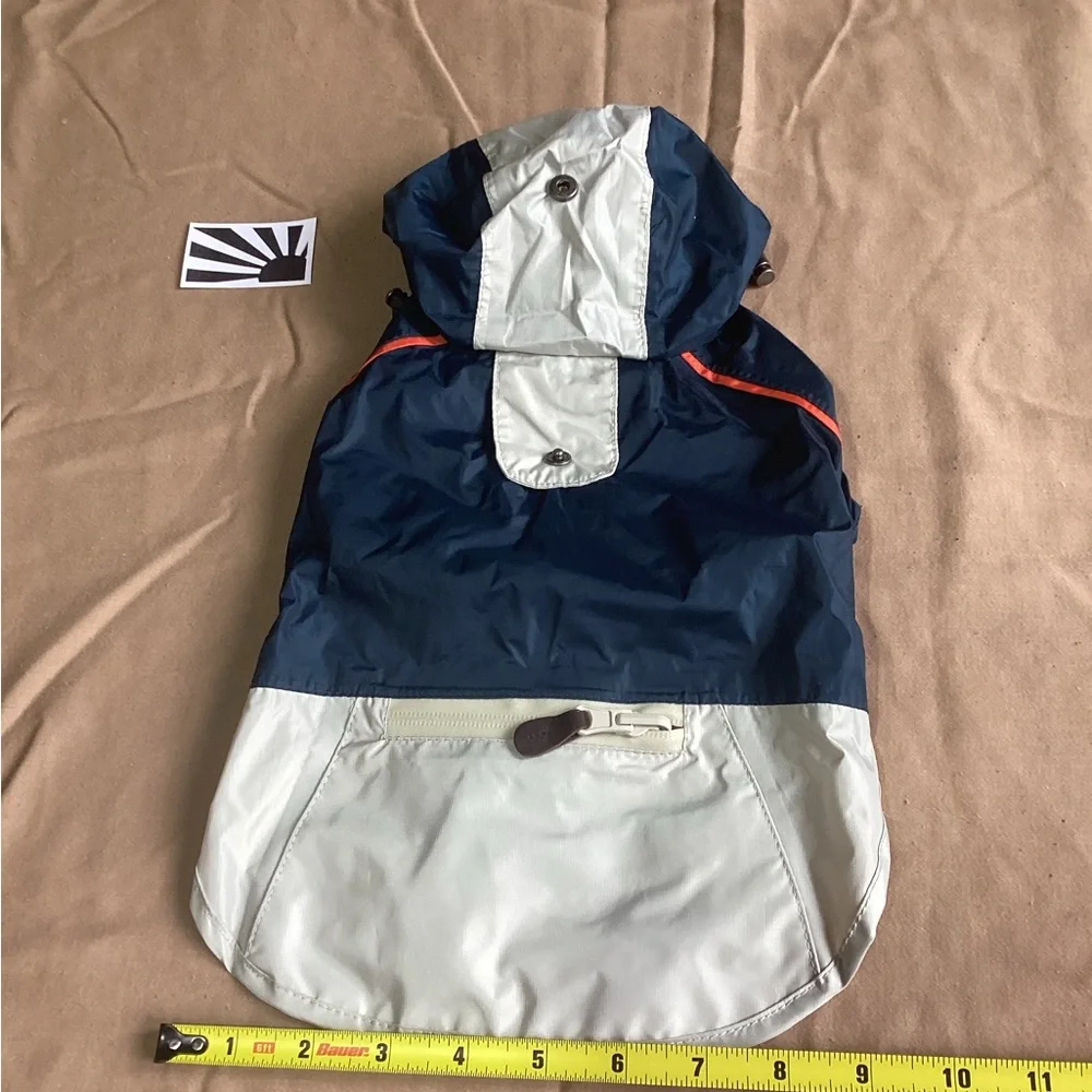 NWOT Reddy Reflective Navy Colorblock Dog Jacket XS